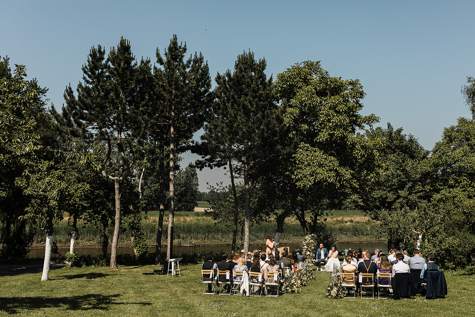 huwelijk aan de Schelde - feestzaal bassin - locatie ceremonie